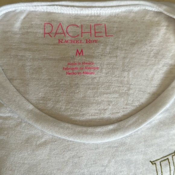 RARE RACHEL by Rachel Roy | Burnout Zodiac Sign Tee | Medium - Picture 6 of 7